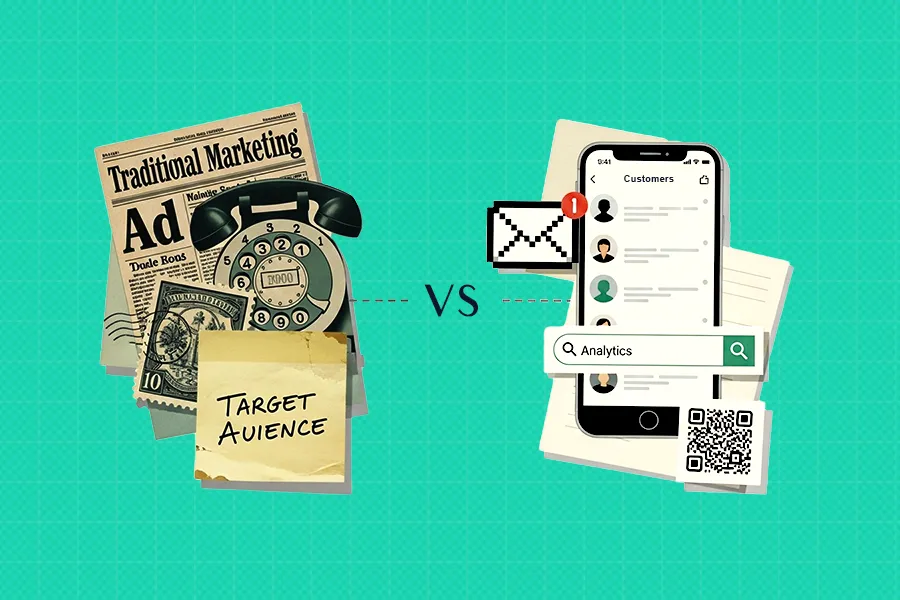 بازاریابی سنتی یا بازاریابی دیجیتال؟ مسئله این است!