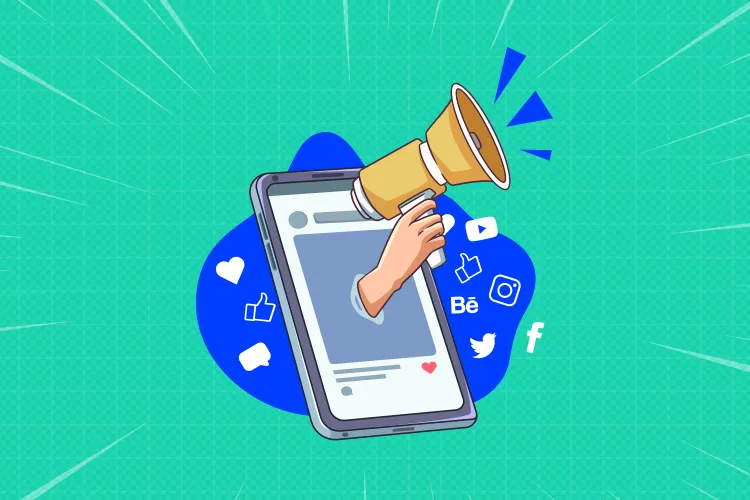 راهکار چهارم: فعالیت مستمر در شبکه‌های اجتماعی